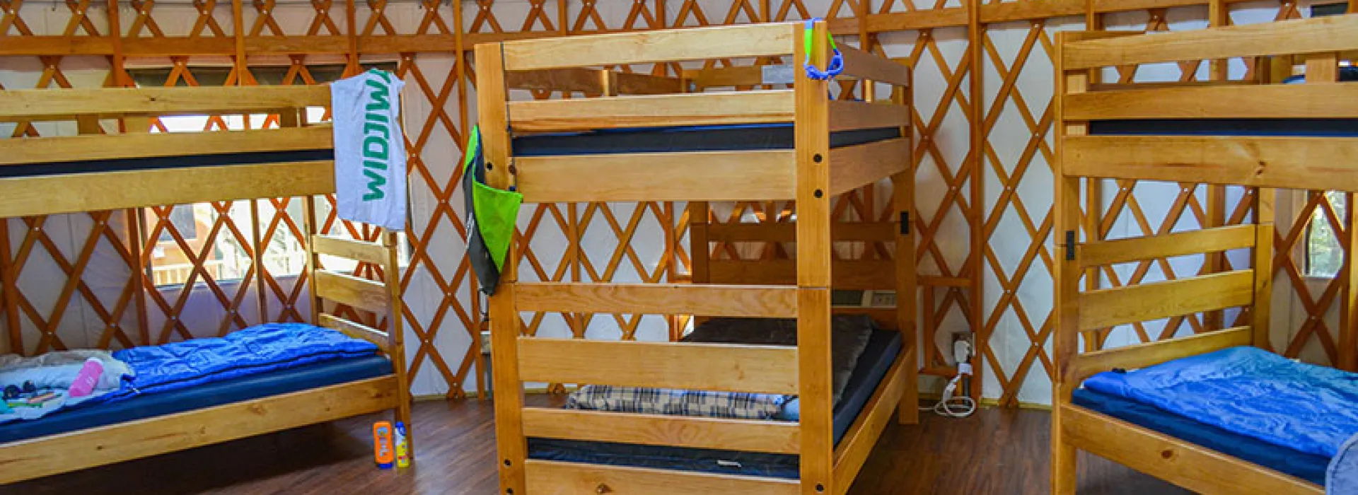 Yurts in Tortuga Village